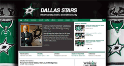 Desktop Screenshot of dallas-stars.cz